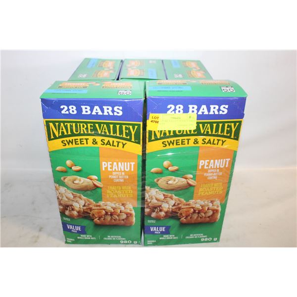 (5) NATURE VALLEY PEANUT SWEET & SALTY