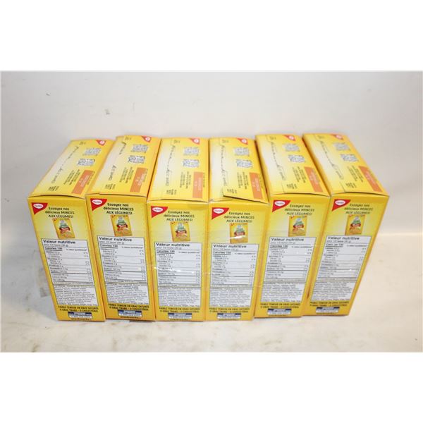 (6) WHEAT THINS MULTIGRAIN CRACKERS (BB DEC/25)