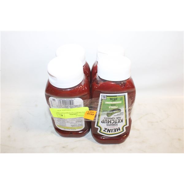 (4) HEINZ PICKLE KETCHUP (BB JAN 2026)