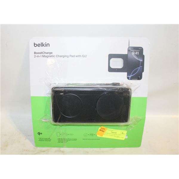 BELKIN BOOSTCHARGE 2 IN 1 MAGNETIC CHARGING PAD