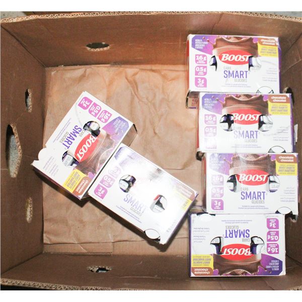 (6) BOOST CARB SMART CHOCOLATE (BB OCT 2025)