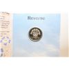 Image 1 : 1986 NORTH IRELAND 1 POUND BU COIN IN CARD HOLDER