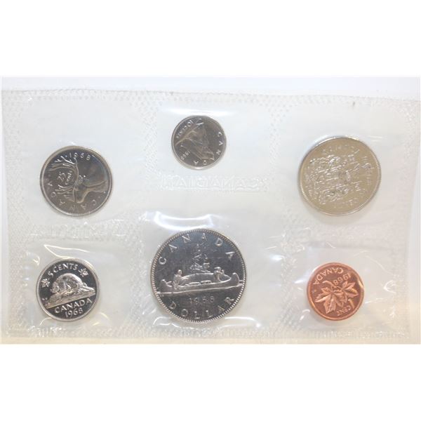 1968 CANADA UNCIRCULATED RCM COIN SET