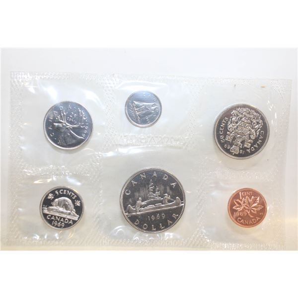 1969 CANADA UNCIRCULATED RCM COIN SET