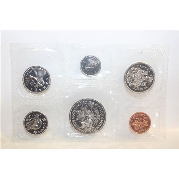 1970 CANADA UNCIRCULATED RCM COIN SET