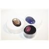 Image 1 : LOT OF 3 GENUINE GEMSTONES