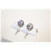 Image 1 : NEW SILVER PLATED ROUND STUD EARRINGS