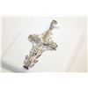 Image 1 : NEW SILVER PLATED CROSS PENDANT
