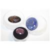 Image 1 : LOT OF 3 GENUINE GEMSTONES