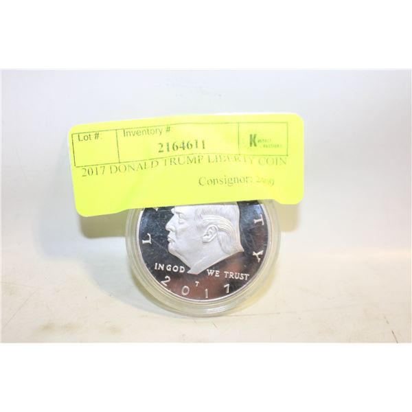 2017 DONALD TRUMP LIBERTY COIN