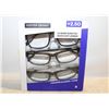 Image 1 : FOSTER GRANT 3 READING GLASSES, 1 CASE, +2.50