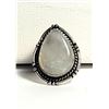 Image 1 : 9) MOONSTONE RING STAMPED .925 SIZE 7.5