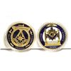 Image 2 : 6) LOT OF 2 ENCAPSULATED FREE MASON TOKENS