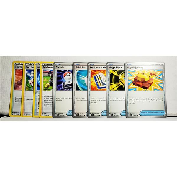 2) LOT OF POKEMON TRAINER CARDS