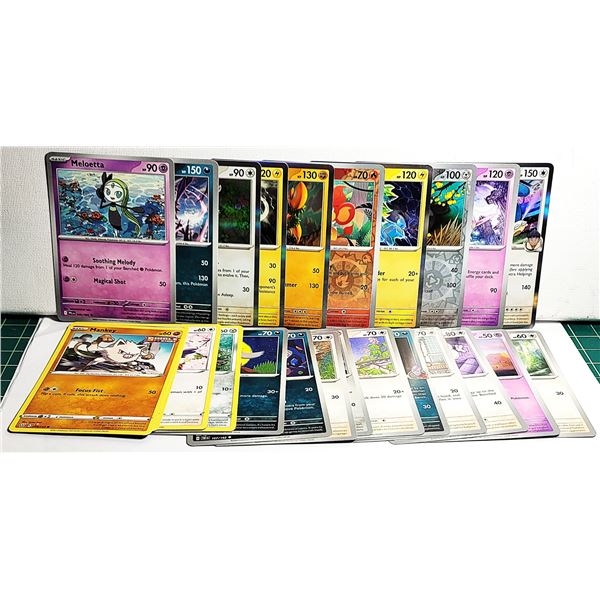 5) LOT OF POKEMON CARDS