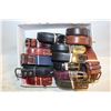 Image 1 : 14 BELTS - MOST LEATHER