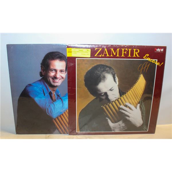 VINTAGE 1980'S - 2 LP'S ZAMFIR, INCLUDES