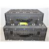 Image 1 : 2 UNIQUE HARDSHELL SUITCASES-ESTATE