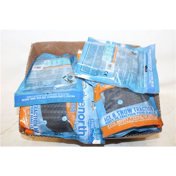 10 PAIRS DUE NORTH ALL PURPOSE ICE / SNOW TRACTION