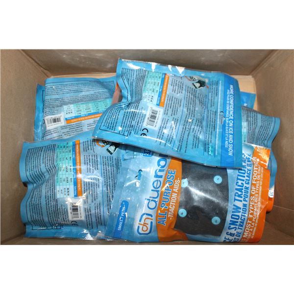 10 PAIRS DUE NORTH ALL PURPOSE ICE / SNOW TRACTION