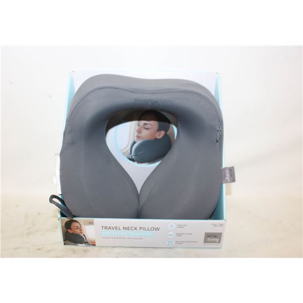 NEW TRAVEL NECK PILLOW W/ COOLING TECHNOLOGY