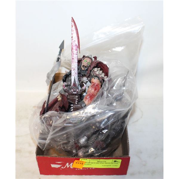 LOT OF MCFARLANE HIGH DETAIL FIGURES