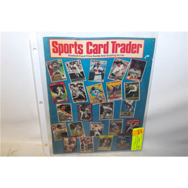 SPORTS CARD TRADER BASEBALL PRICE GUIDE & GRADING