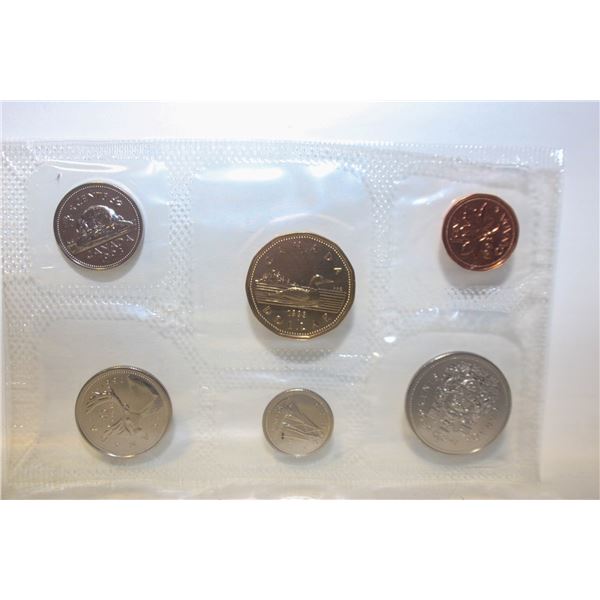 UNCIRCULATED 6 COIN SET SEALED CANADA 1993