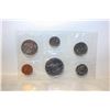 Image 1 : UNCIRCULATED 6 COIN SET SEALED CANADA 1981