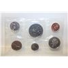 Image 1 : UNCIRCULATED 6 COIN SET SEALED CANADA 1977