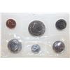 Image 2 : UNCIRCULATED 6 COIN SET SEALED CANADA 1977