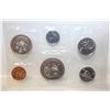 Image 1 : UNCIRCULATED 6 COIN SET SEALED CANADA 1974