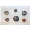 Image 1 : UNCIRCULATED 6 COIN SET SEALED CANADA 1972