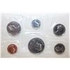 Image 2 : UNCIRCULATED 6 COIN SET SEALED CANADA 1972