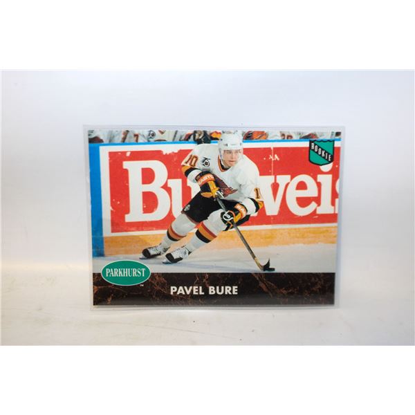 PAVEL BURE ROOKIE CARD PARKHURST