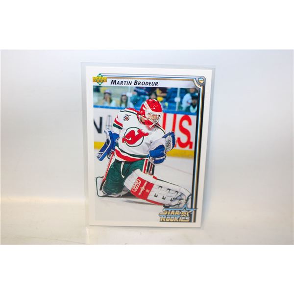 MARTIN BRODEUR STAR ROOKIES 408 UPPER DECK