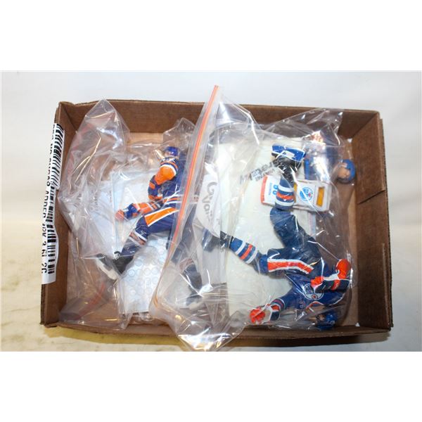 LOT OF MCFARLANE HIGH DETAIL OILERS FIGURES