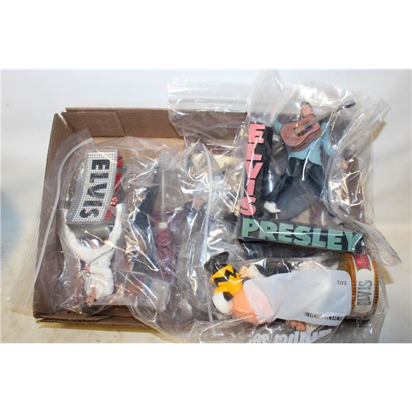 LOT OF HIGH DETAIL ELVIS FIGURES