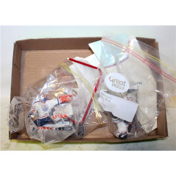 LOT OF MCFARLANE OILERS HIGH DETAIL FIGURES