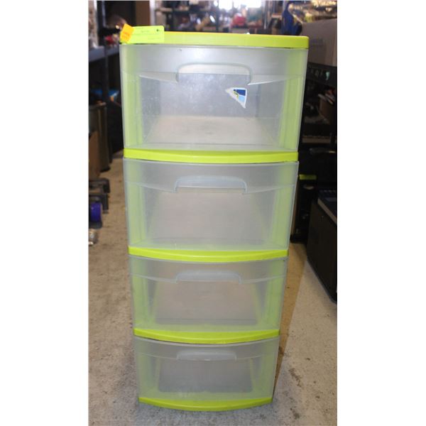 4 TIER STERELITE STORAGE BIN