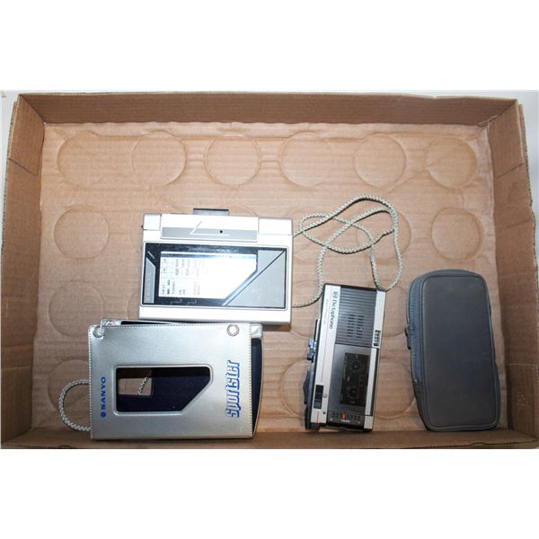 SANYO SPORTSTER CASSETTE / RADIO & DICTAPHONE