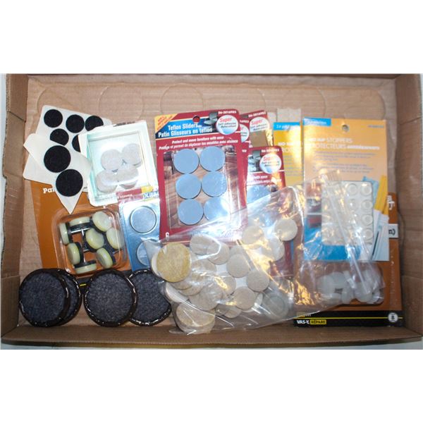 FLAT OF FURNITURE SLIDERS & PROTECTORS