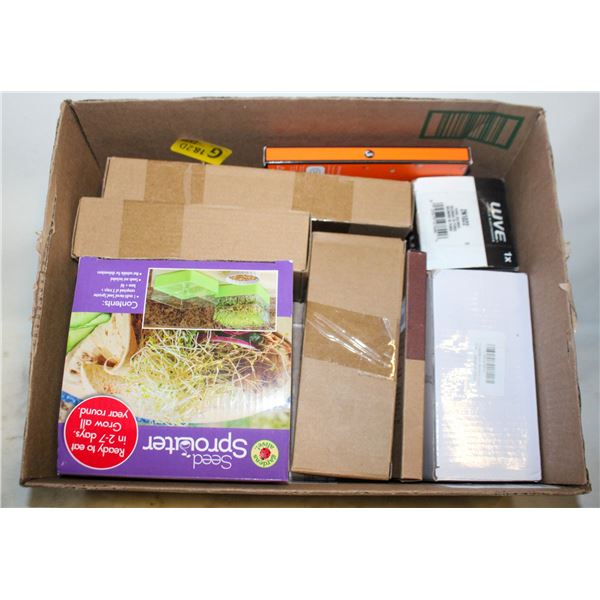 BOX OF STORE RETURNS