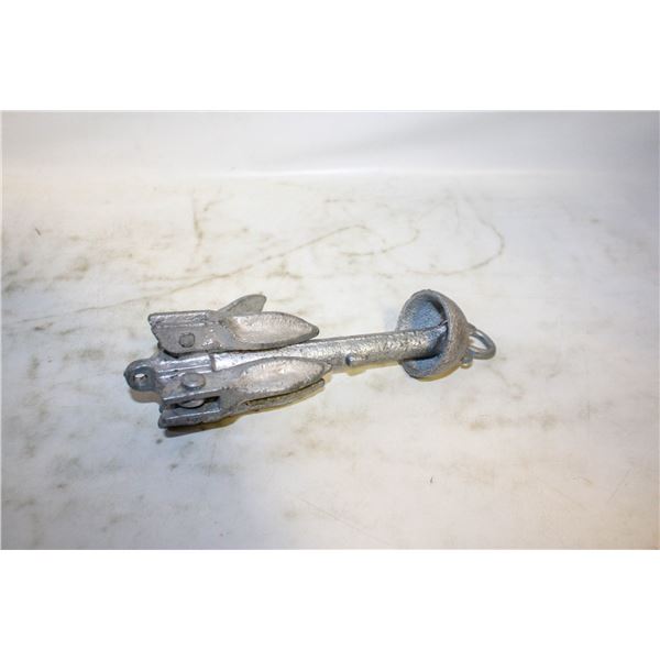 1.5LB GALVANIZED STEEL FOLDABLE GRAPNEL ANCHOR