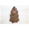 Image 1 : SOLID BRASS TIBETAN TEMPLE BELL - 6.75" HIGH