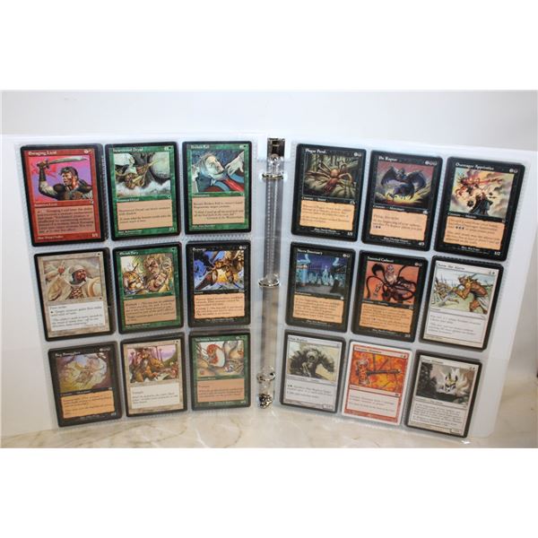 BINDER OF MAGIC THE GATHERING CARDS