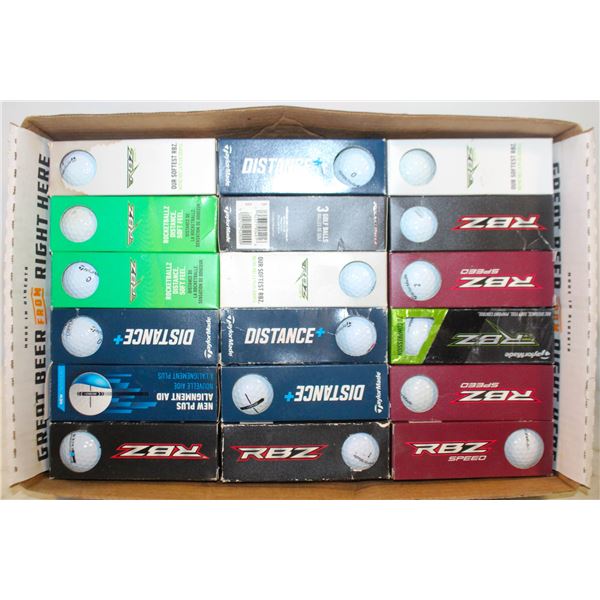 FLAT ASST TAYLORMADE RECLAIMED GOLF BALLS