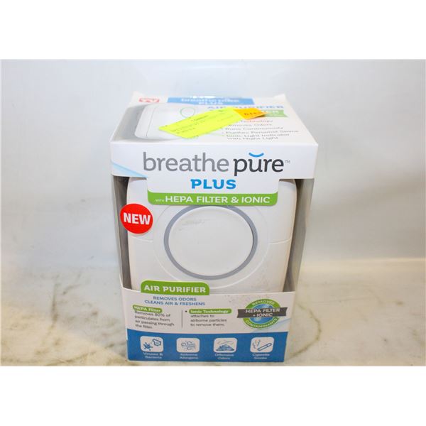 BREATH PURE PRO HEPA AIR PURIFIER