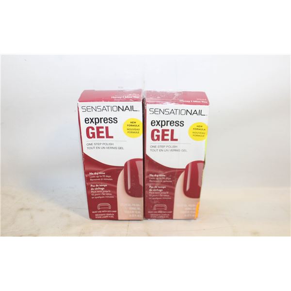 2 PACK SENSATIONAIL SMILE EXPRESS GEL
