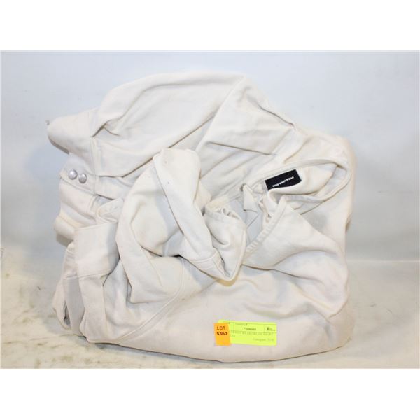 WHO WHAT WEAR CREAM SHORT SLEEVE